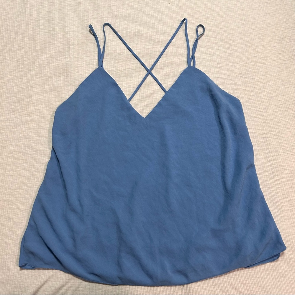 Ralph Lauren POLO Size XL Blue Blouse‎ Shirt Tank